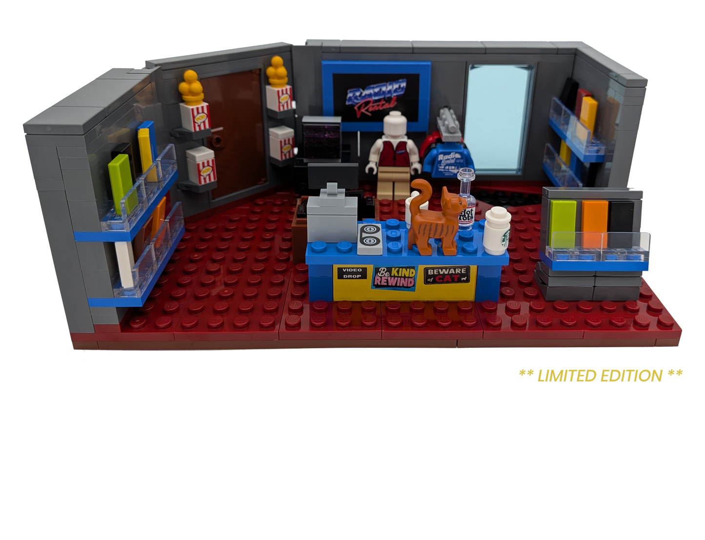 RADIO RENTAL BRICK BUILDING SET