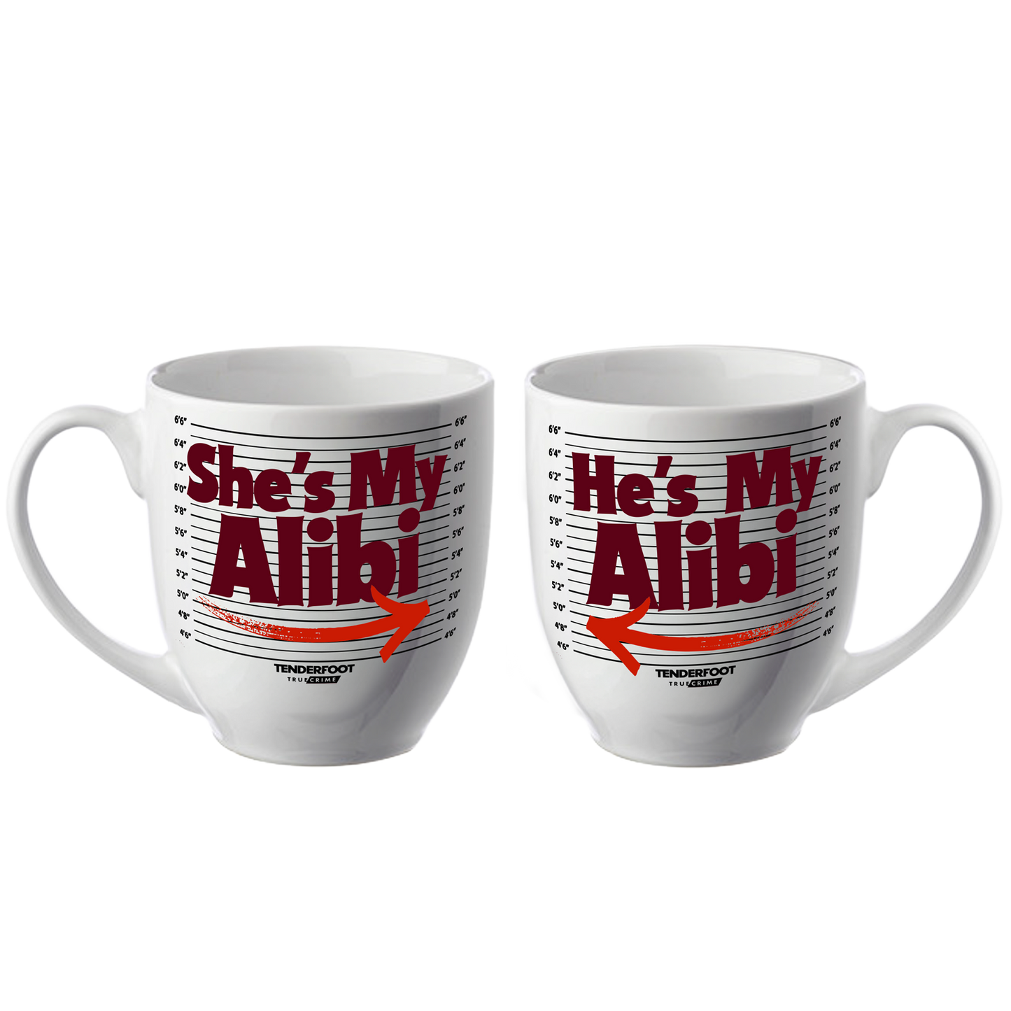 MY ALIBI MUG SET