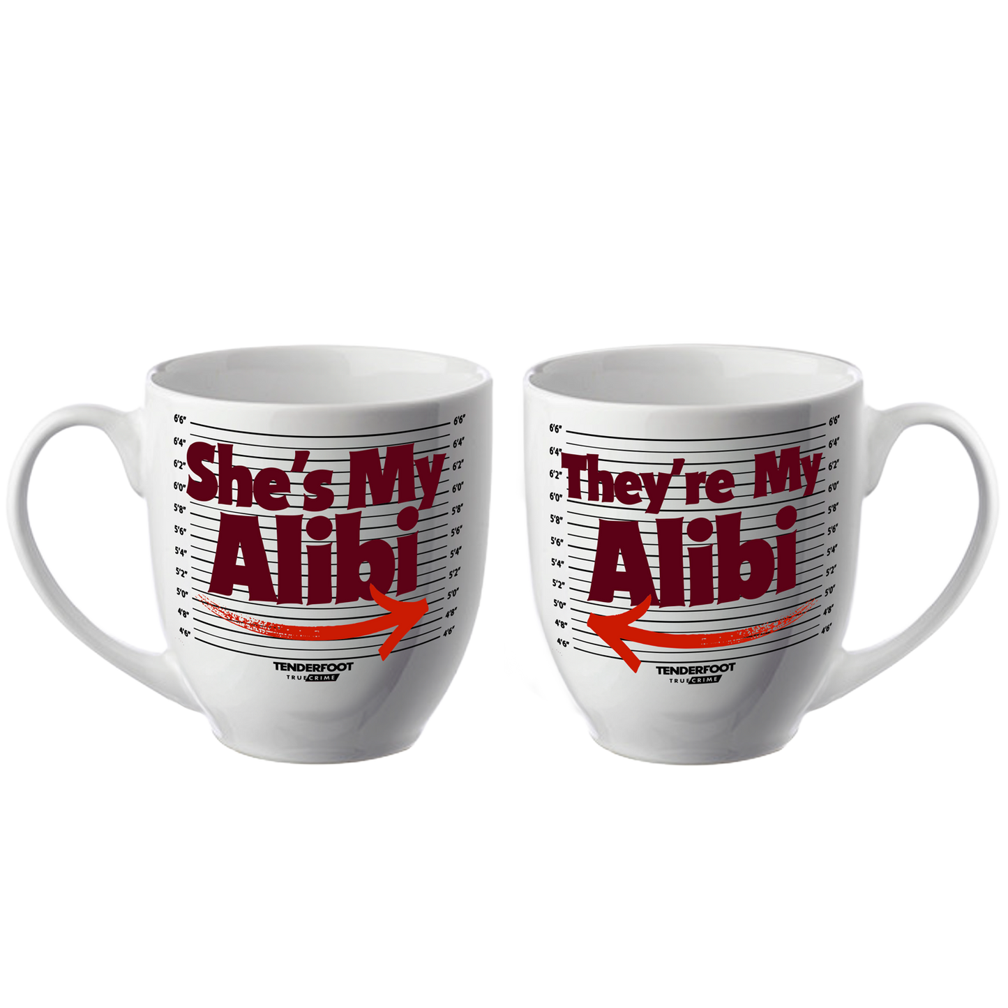 MY ALIBI MUG SET