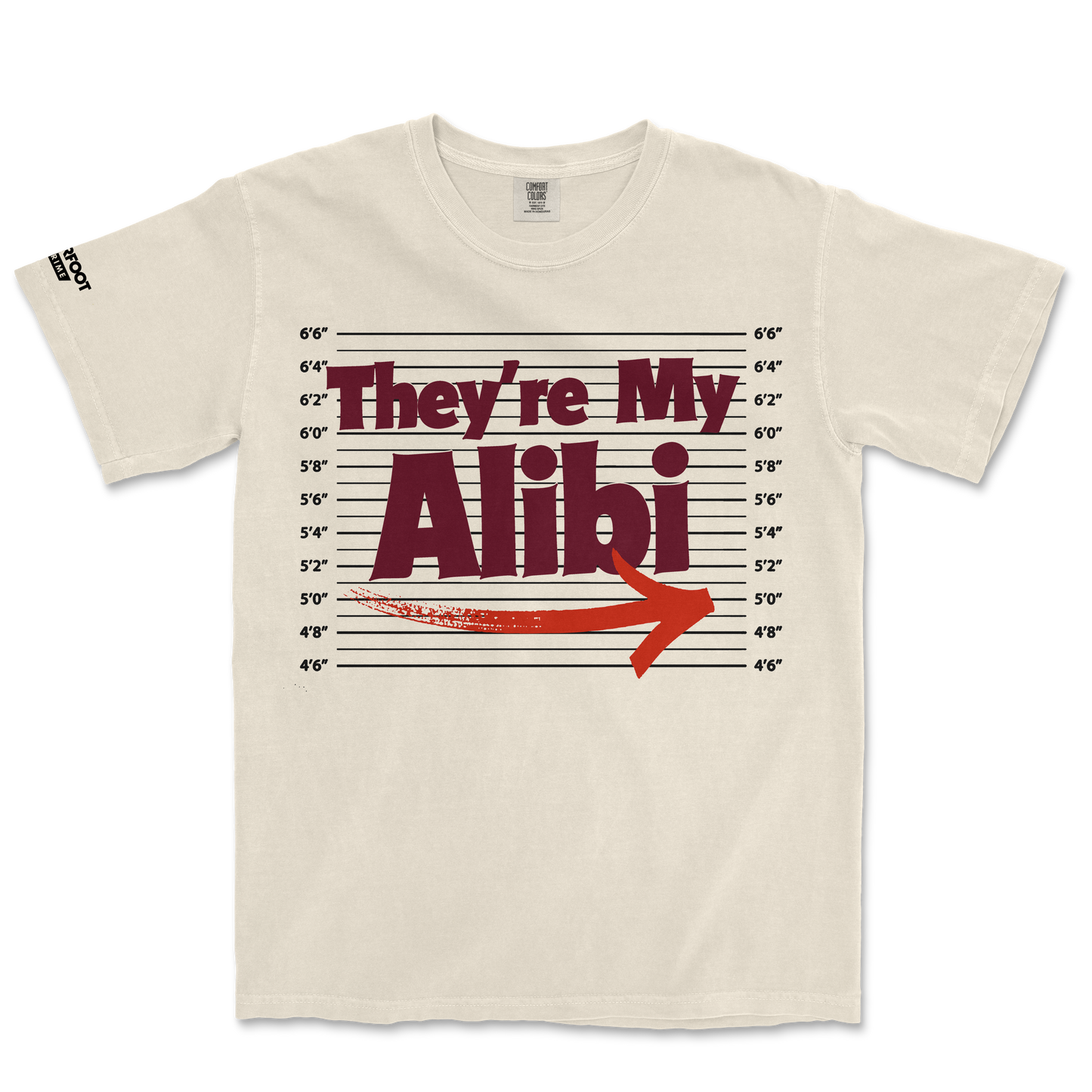 MY ALIBI SHIRT