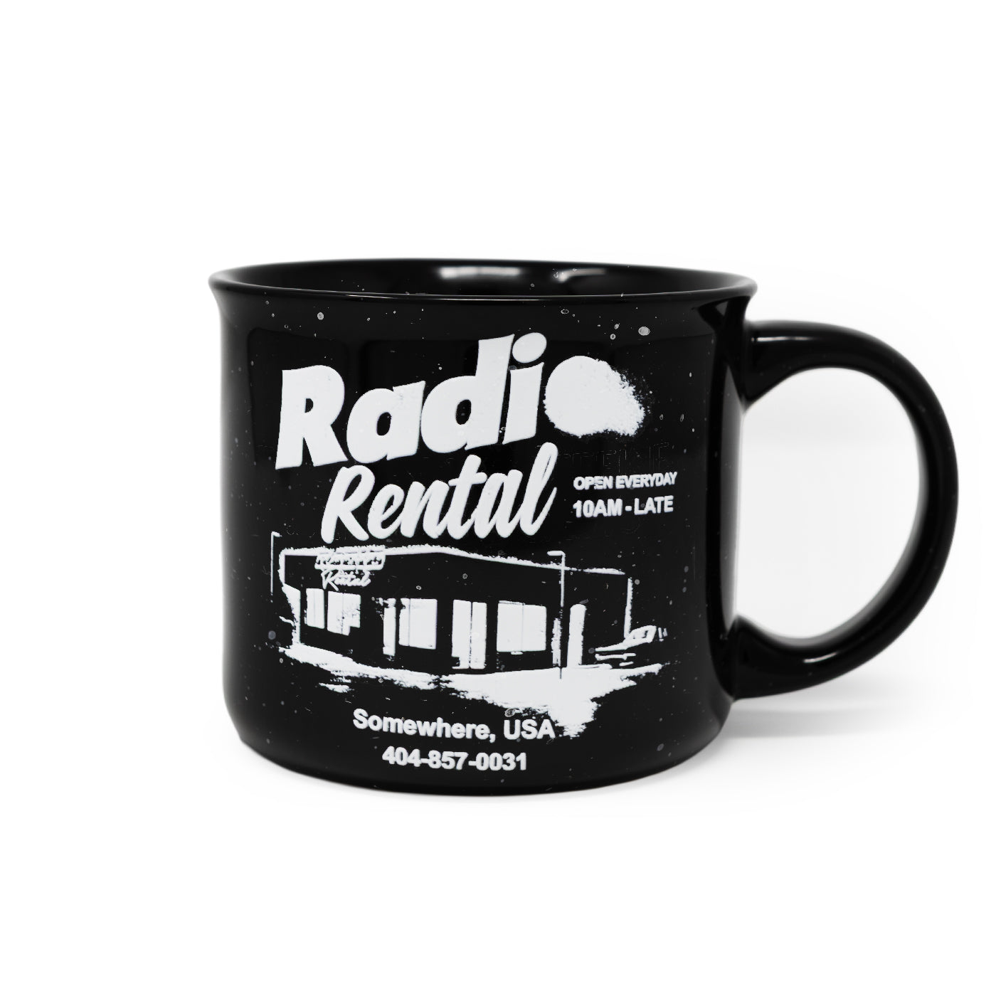 Open Late Camp Mug