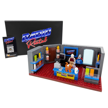 RADIO RENTAL BRICK BUILDING SET